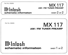 Mcintosh 117 mx117 usato  Vanzaghello