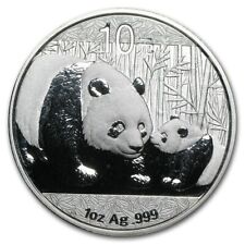 China 2011 Mãe PANDA Urso e Bebê Cub 10 Yuan 1 Oz Prata Unc em Estado Perfeito Cápsula comprar usado  Enviando para Brazil