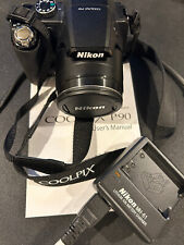 Câmera DSLR Nikon Coolpix P90 12.1MP 24x grande angular óptica VR zoom 3" inclinação LCD comprar usado  Enviando para Brazil