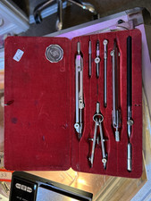 Vintage compass set for sale  LINCOLN