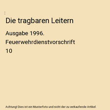 Tragbaren leitern ausgabe gebraucht kaufen  Trebbin