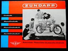 Zündapp prospekt 60er gebraucht kaufen  Wiesloch