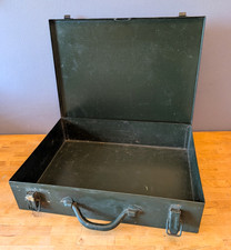 Vintage green metal for sale  TORQUAY