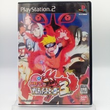 Naruto Narutimate Hero 3 PS2 PlayStation 2 autêntico 2CD japonês sem manual, usado comprar usado  Enviando para Brazil
