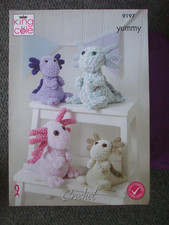Crochet pattern axolotls for sale  DERBY