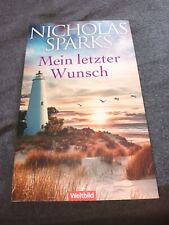 Buch nicholas sparks gebraucht kaufen  Elmshorn