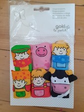 Fingerpuppen bauernhof stück gebraucht kaufen  Langebrück