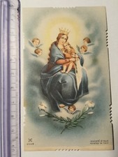  Santino Holy Card Regina del Santo Rosario 1906  fustellato (GT1561) ^ comprar usado  Enviando para Brazil