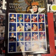 Disney villains usps for sale  WEMBLEY