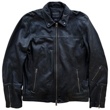 Allsaints spitalfields leather for sale  ALFRETON