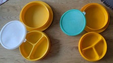 Tupperware kinderteller retro gebraucht kaufen  Horgenzell