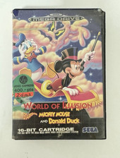 Sega Mega Drive Spiel World of ILLusion - Mickey Mouse & Donald Duck OVP  comprar usado  Enviando para Brazil