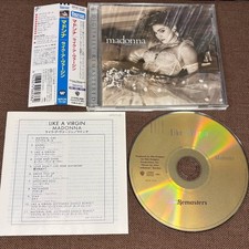 MADONNA Like A Virgin JAPAN CD WPCR-75120 OBI + BOOKLET Forever Young 2005 issue, usado comprar usado MADONNA Like A Virgin JAPAN CD WPCR-75120 OBI + BOOKLET Forever Young 2005 issue, usado comprar usado  Enviando para Brazil