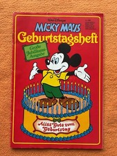 Micky maus geburtstagsheft gebraucht kaufen  Bremen
