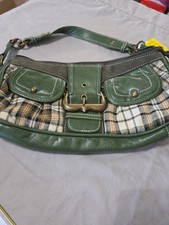 Bolsa de ombro Candies xadrez tweed verde bolsos de couro sintético, usado comprar usado  Enviando para Brazil