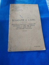 Livre soudure arc d'occasion  Feillens