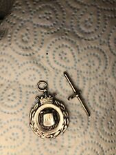 Silver watch fob for sale  WORKSOP