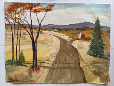 Vintage watercolor painting for sale  Brooklyn