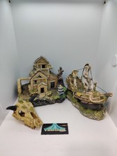 Lot decors aquarium d'occasion  Toulouse-
