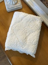 Tapete de banho Pottery Barn LoveShackFancy borda de crochê arco 21”x34” branco novo sem etiquetas lido comprar usado  Enviando para Brazil