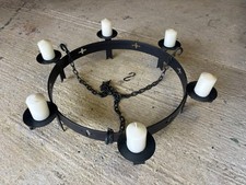Wrought iron candle for sale  CANTERBURY
