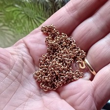 9ct gold rolo for sale  BECCLES