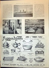 Antique print 1900 for sale  UK