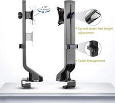 Soporte de montaje de escritorio para monitor individual EleTab - Resistente hasta 17,6 libras, 17" a 32" segunda mano  Embacar hacia Mexico