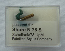 Diamant nadel shure gebraucht kaufen  Wipperfürth