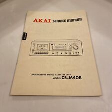 Akai m40r cassette for sale  Millsap