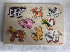 Goki puzzle holzpuzzle gebraucht kaufen  Köln