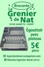 égouttoir plateau plastique d'occasion  Caudry