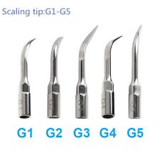 5X Escalador Dental Ultrasónico Puntas de Escala G1G2G3G4G5 Adapto comprar usado  Enviando para Brazil