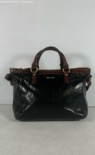 Brahmin black croc for sale  South San Francisco