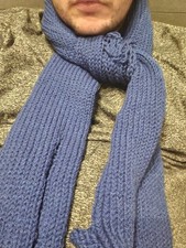 Knitted wool scarf for sale  SHEFFIELD