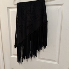 Faux suede fringe for sale  Miami
