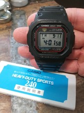 Vintage 1º G Shock DW-5000C SCREWBACK 240 Mod Relógio Masculino Raro!!! comprar usado  Enviando para Brazil