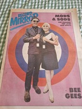 Vintage record mirror for sale  BANBURY