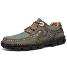 Sapatos de couro casuais italianos masculinos impermeáveis sem salto mocassins tênis comprar usado  Enviando para Brazil