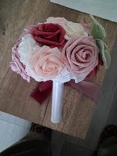 Bouquet mariée tissu d'occasion  Mazamet