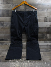 Calça Ralph Lauren Masculina 34L Preta Algodão Elástico Vestido Cargo Frente Plana Zíper Mosca comprar usado  Enviando para Brazil