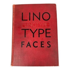 Linotype faces specimen for sale  East Hampton