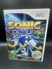 Sonic Colors (Nintendo Wii, Wii U 2010) Completo com Manual Testado Funcionando comprar usado  Enviando para Brazil