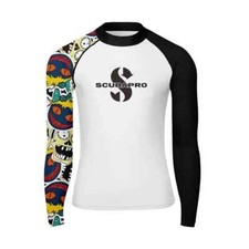Camisas masculinas de surf manga longa lycra maiô de surf desempenho roupas de natação comprar usado  Enviando para Brazil