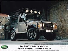 Usado, LAND ROVER DEFENDER 90 "TOMB RANGER" EDIÇÃO LIMITADA, FOTO COLORIDA DIGITAL DE ÉPOCA comprar usado  Enviando para Brazil