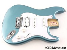 Fender Squier Affinity Stratocaster Junior HSS Strat CORPO CARREGADO IBM $20 OFF comprar usado  Enviando para Brazil