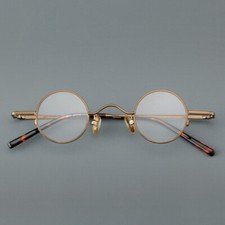 Gafas de lectura japonesas pequeñas redondas retro marcos de metal mujeres hombres lectores segunda mano  Embacar hacia Mexico