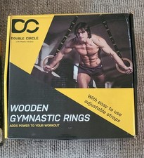 Wooden gymnastic rings for sale  Lincoln