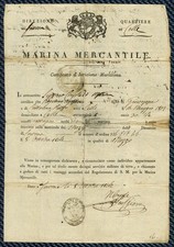 Marina mercantile certificato d'occasion Marina mercantile certificato d'occasion  Pont-de-Vaux