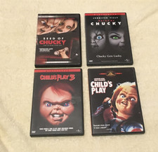 Lot 4 Chucky Movies DVD's Child’s Play & #3, Bride of Chucky  Seed of Chucky comprar usado Lot 4 Chucky Movies DVD's Child’s Play & #3, Bride of Chucky  Seed of Chucky comprar usado  Enviando para Brazil
